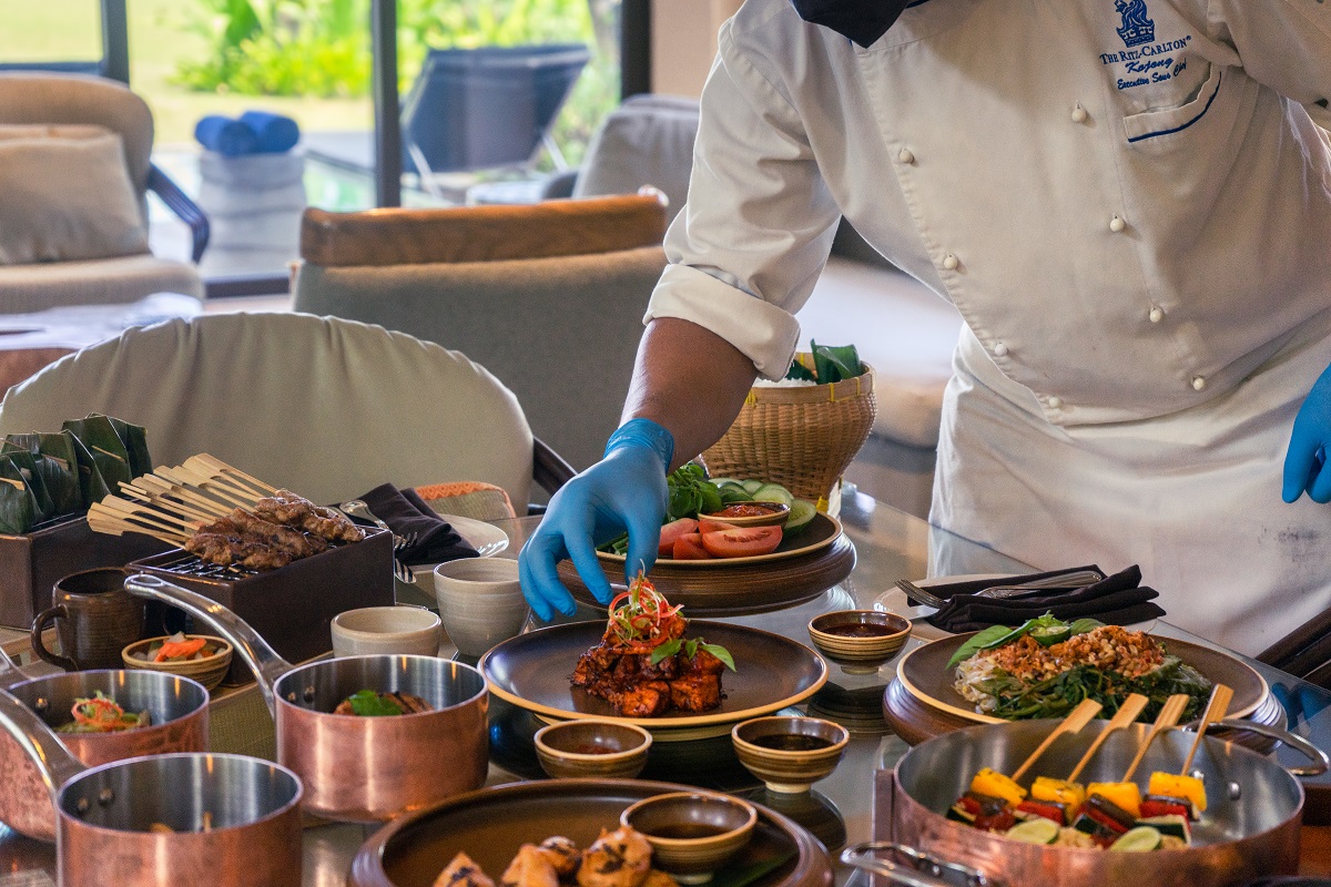 The Ritz-Carlton Bali Chef on Wheels
