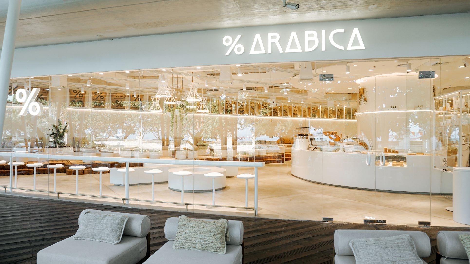 The First % Arabica Store in Bali Arrives at Kuta at Beachwalk
