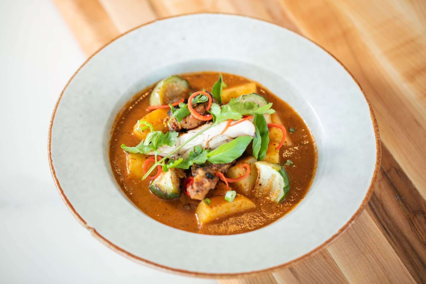 Comforting Chicken Phanaeng Curry Recipe by Chef Rangga Safari